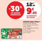Aanbieding: LESSIVE ARIEL PODS