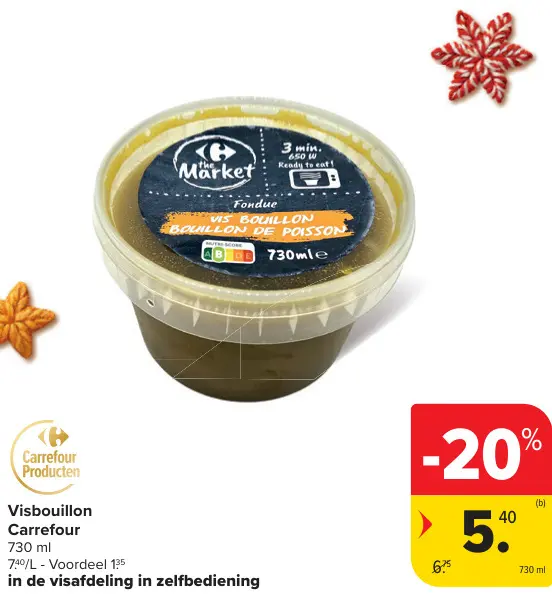 Promotie: Visbouillon