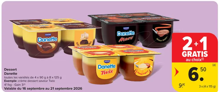 Offre: Dessert