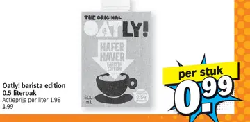 Aanbieding: Oatly! barista edition