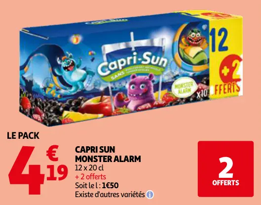 Promotie: Capri sun monster alarm