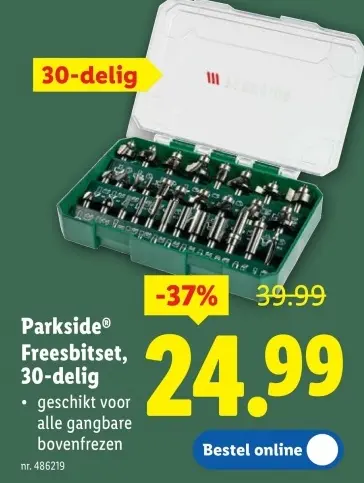 Promotie: Freesbitset