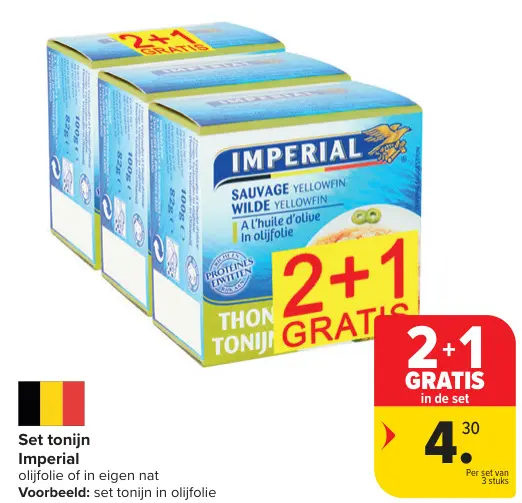 Promotie: Set tonijn