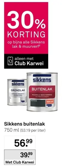Aanbieding: Buitenlak