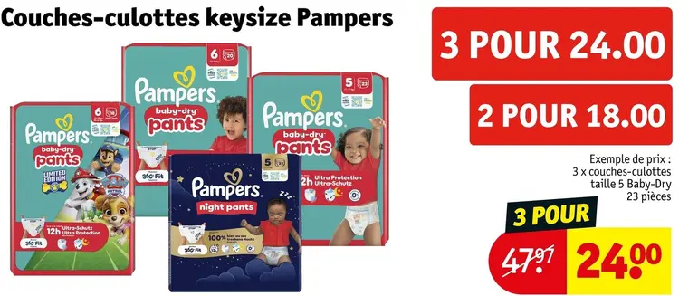 Offre: Couches-culottes keysize