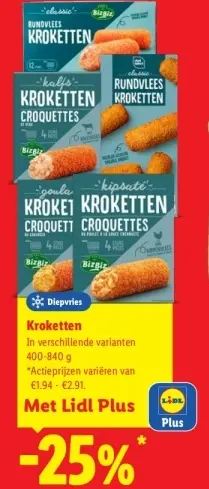 Aanbieding: Kroketten