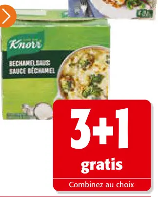 Offre: Béchamel Sauce
