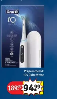 Promotie: iO5 Quite White