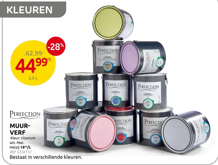 Promotie: Muur-verf