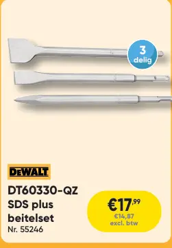 Promotie: SDS plus beitelset