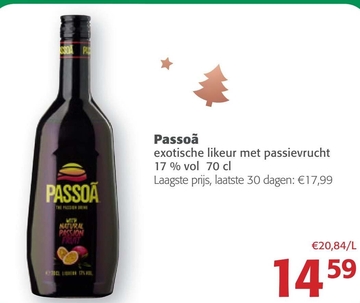 Aanbieding: Passoã exotische likeur met passievrucht