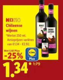 Aanbieding: Chileense wijnen