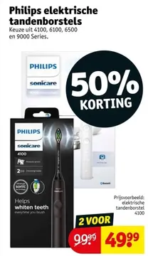 Aanbieding: Philips elektrische tandenborstels