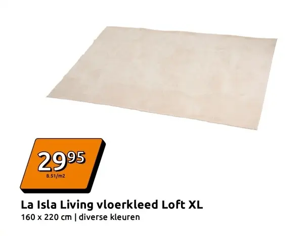 Aanbieding: La Isla Living vloerkleed Loft XL