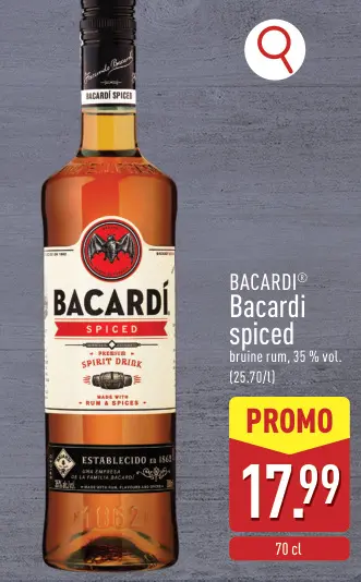 Promotie: Bacardi spiced