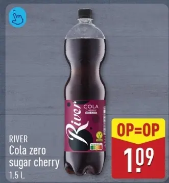 Aanbieding: Cola zero sugar cherry
