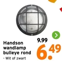 Aanbieding: Handson wandlamp bullseye rond