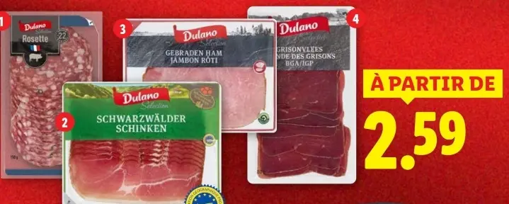 Offre: Rosette, Gebraden Ham / Jambon Rôti, Schwarzw
