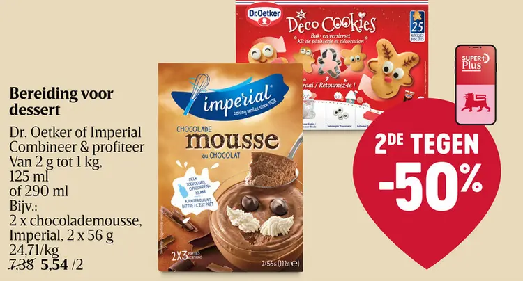 Promotie: Chocolademousse