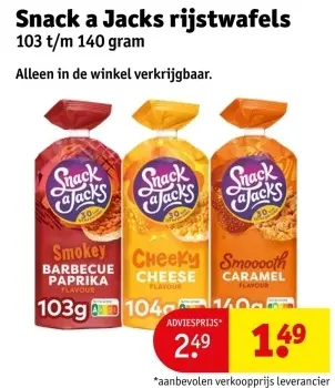 Aanbieding: rijstwafels