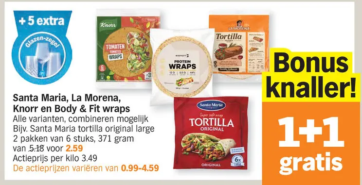 Aanbieding: Wraps