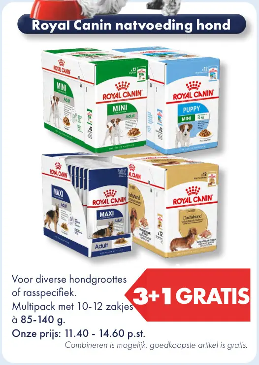 Aanbieding: Royal Canin natvoeding hond