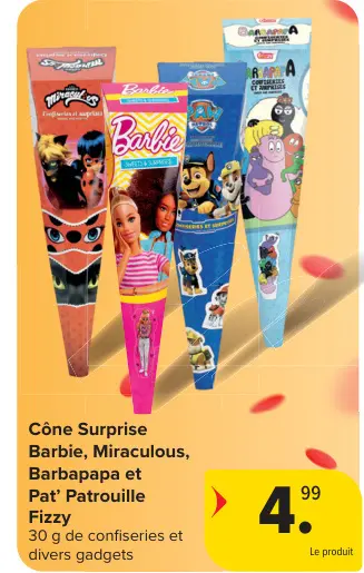 Offre: Cône Surprise
