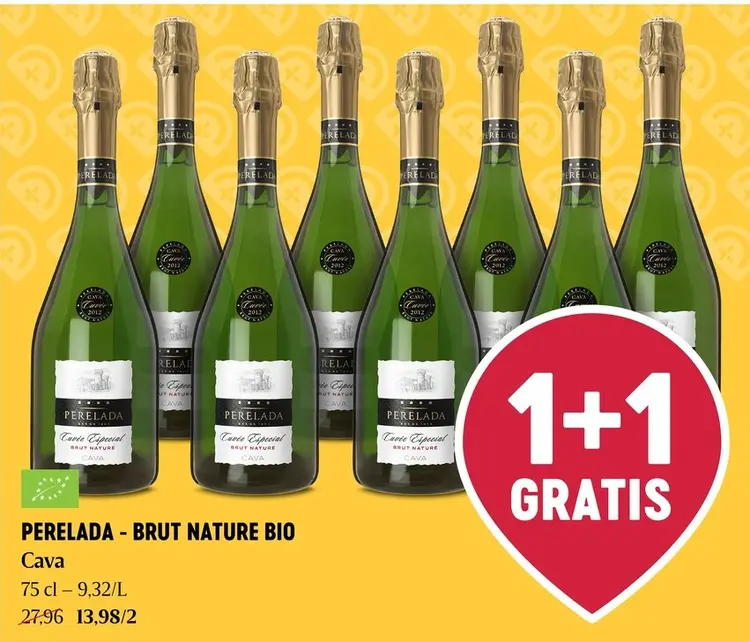 Promotie: Perelada Brut Nature Bio Cava