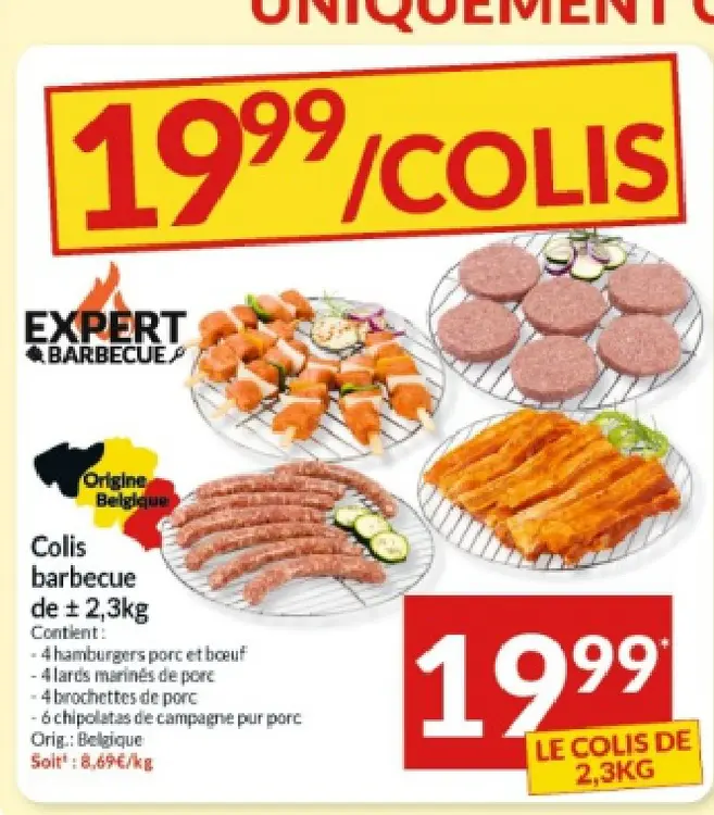Offre: Colis barbecue