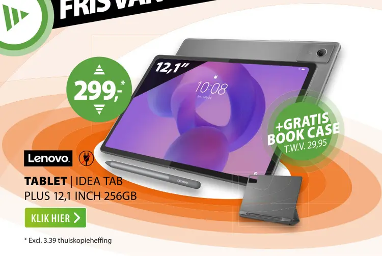 Aanbieding: Idea tab plus
