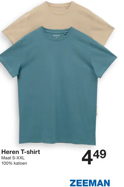 Promotie: Heren T-shirt