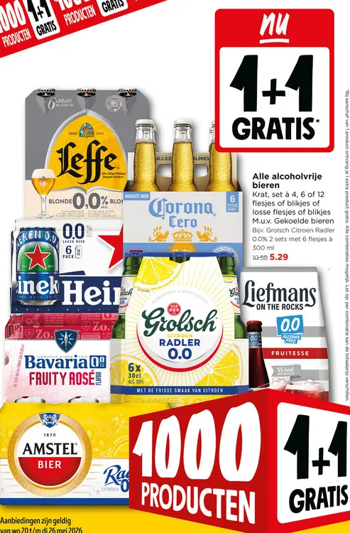 Aanbieding: Alle alcoholvrije bieren