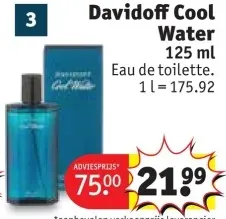 Promotie: Cool Water