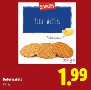 Aanbieding: Boterwafels