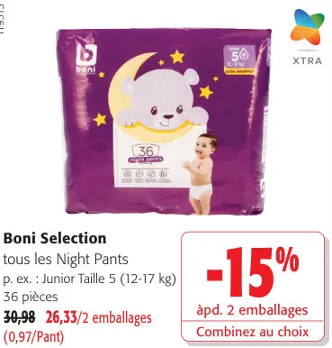 Offre: Tous les Night Pants