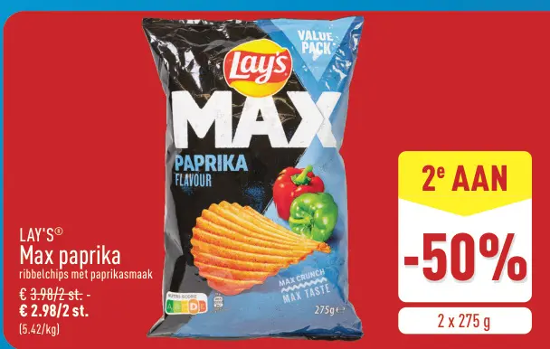 Promotie: Max paprika
