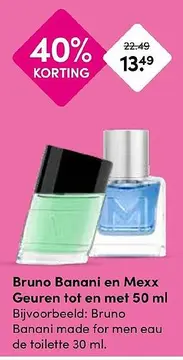 Aanbieding: Bruno Banani en Mexx Geuren