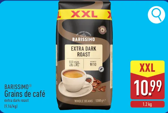 Offre: Grains de café extra dark roast