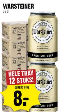 Aanbieding: Warsteiner Blikkoffer 33 cl 