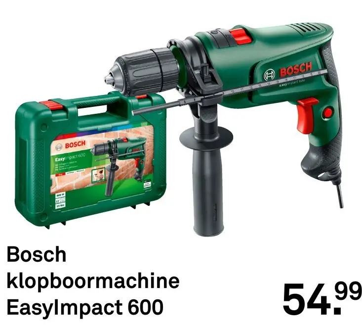 Aanbieding: Klopboormachine EasyImpact 600