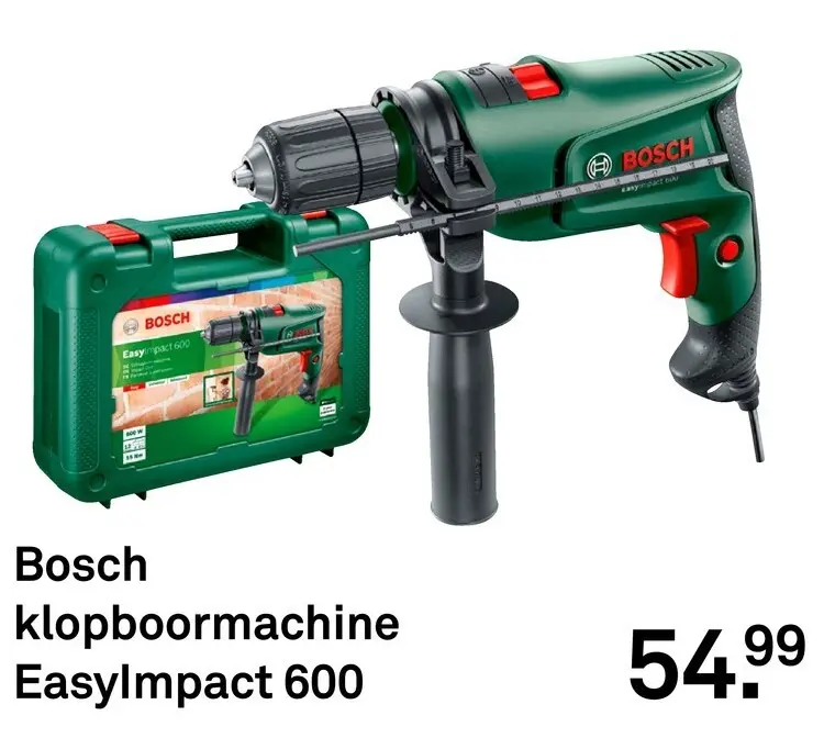 Aanbieding: Klopboormachine EasyImpact 600