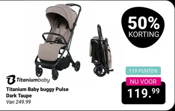 Aanbieding: Titanium Baby buggy Pulse