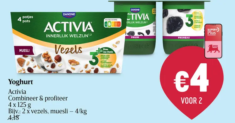 Promotie: Yoghurt Activia