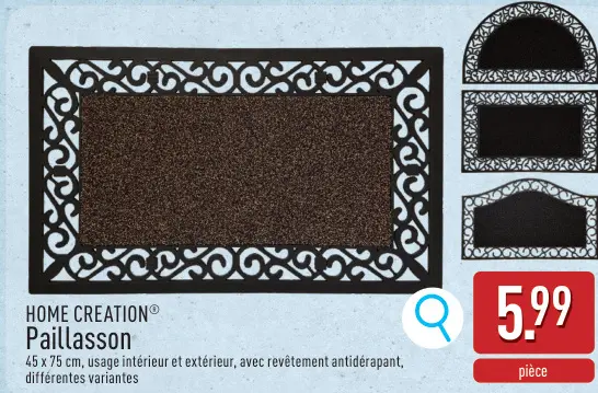 Offre: Paillasson