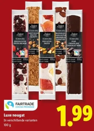 Aanbieding: Luxe nougat