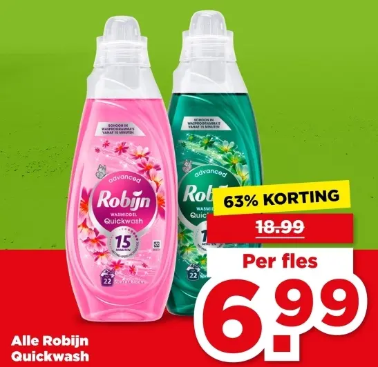 Aanbieding: Robijn Quickwash
