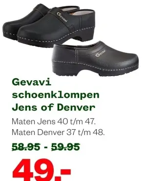 Aanbieding: Schoenklompen