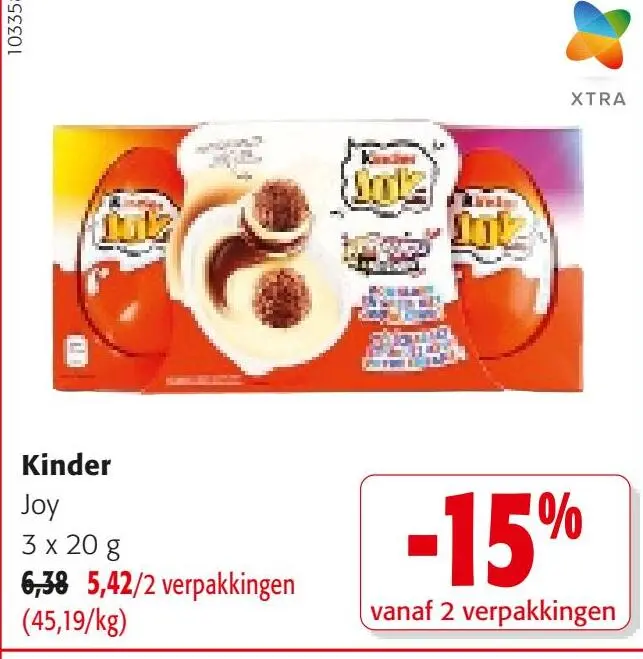 Promotie: Kinder Joy