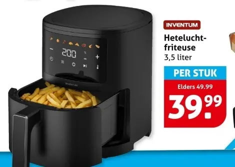 Aanbieding: Heteluchtfriteuse