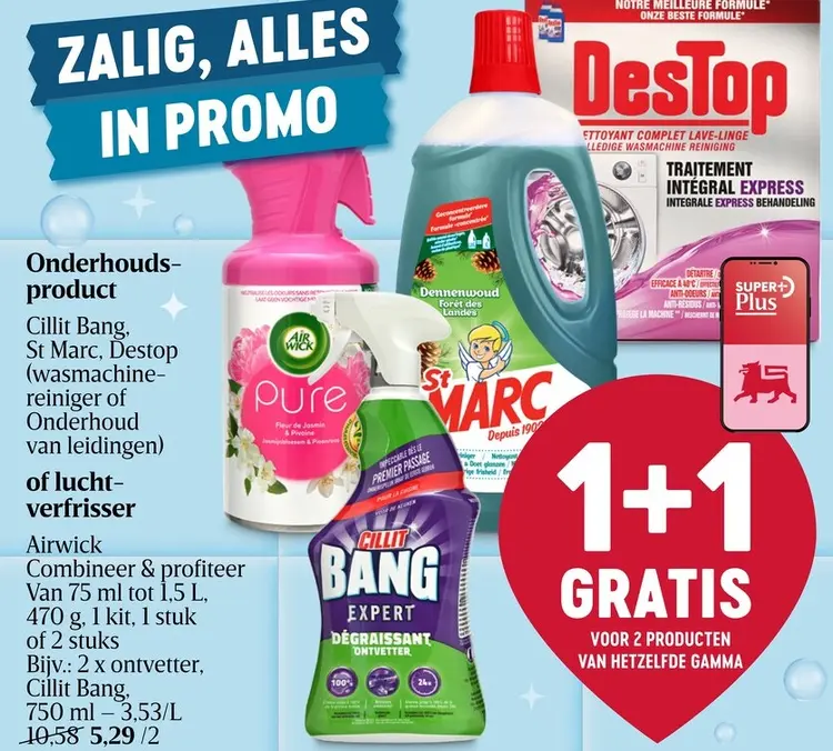 Promotie: Onderhoudsproduct of luchtverfrisser